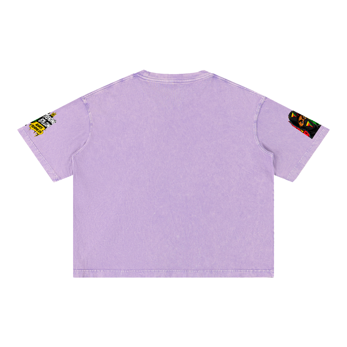 Mineral Wash Boxy Cotton T-Shirt
