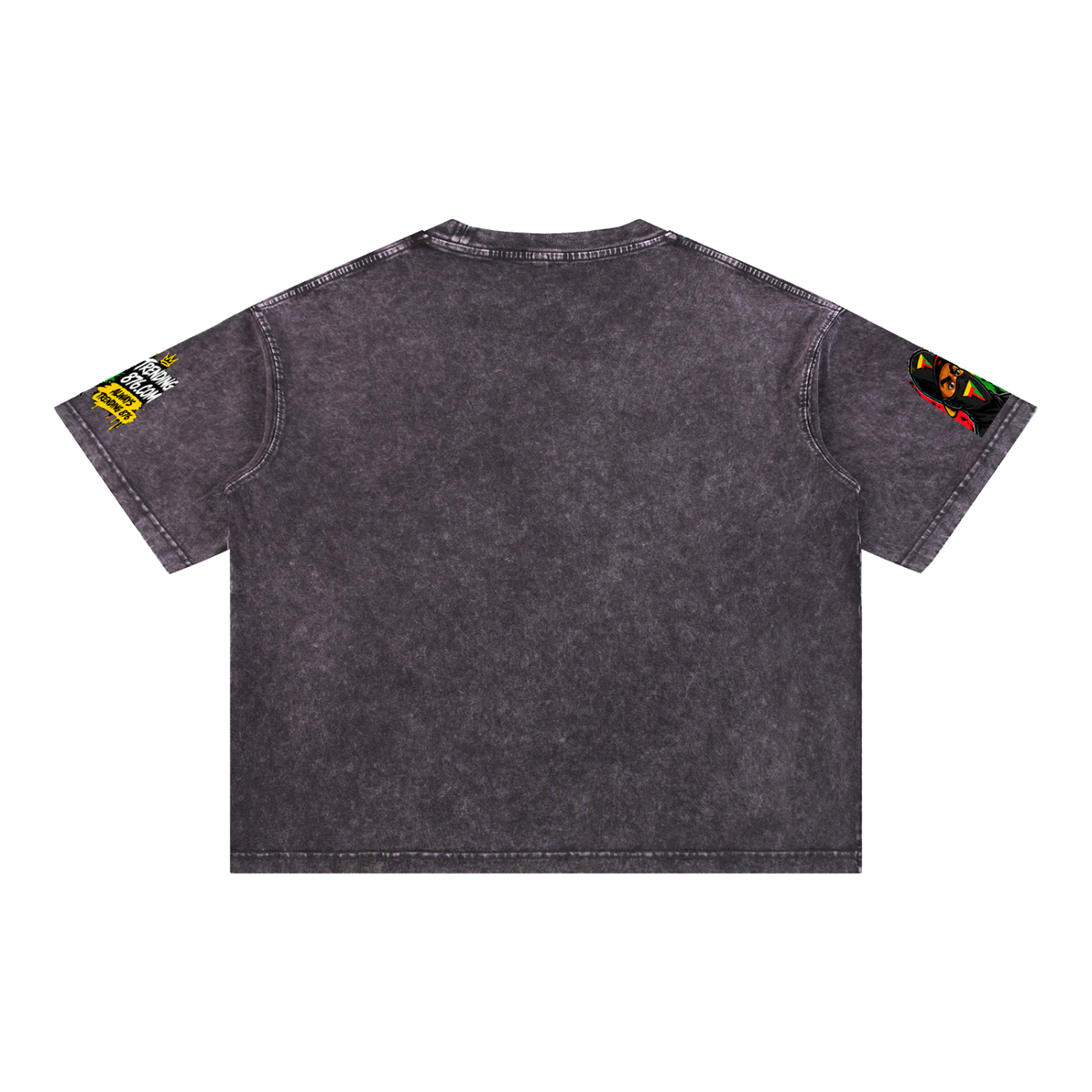 Mineral Wash Boxy Cotton T-Shirt