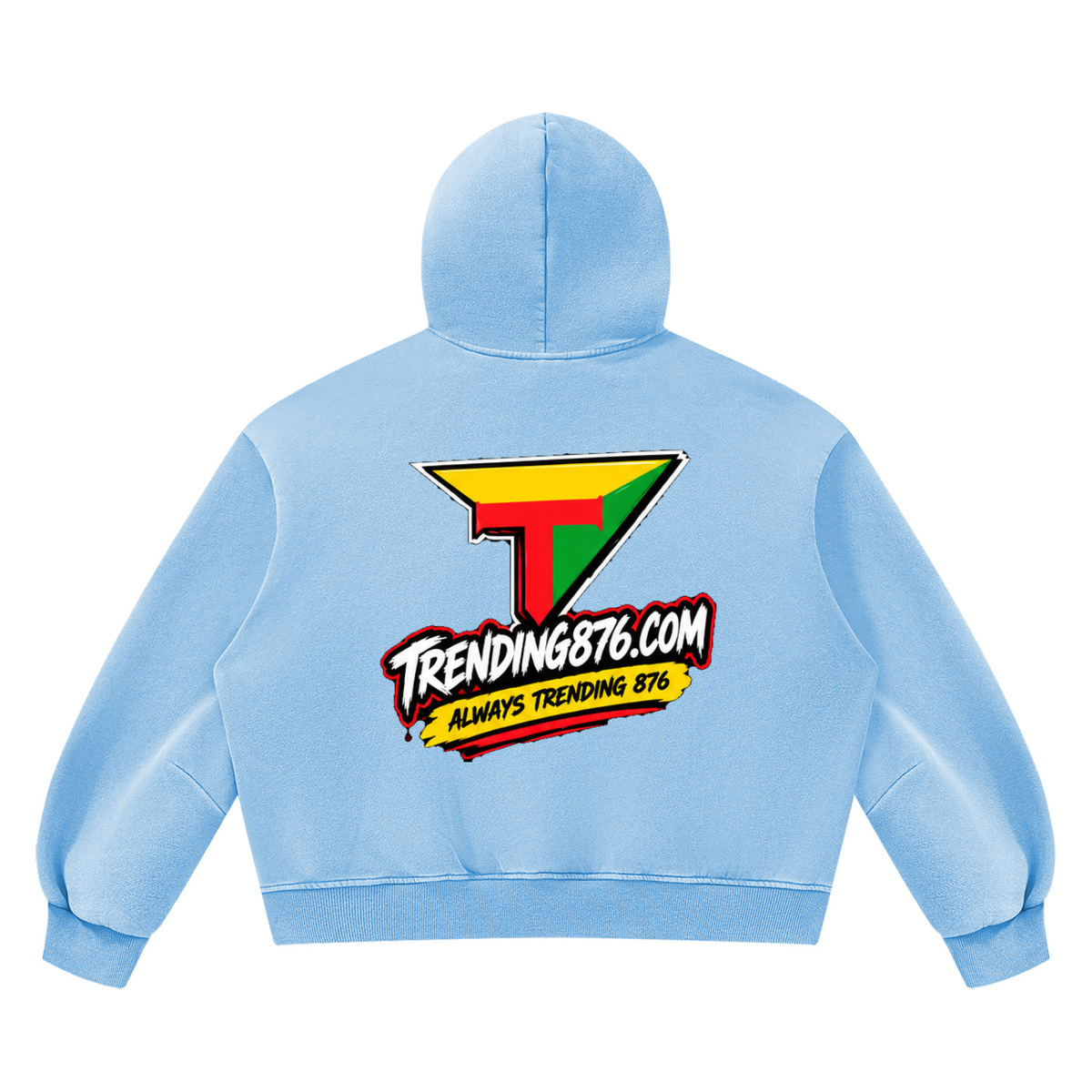 Unisex Vintage Wash Boxy Fleece Hoodie