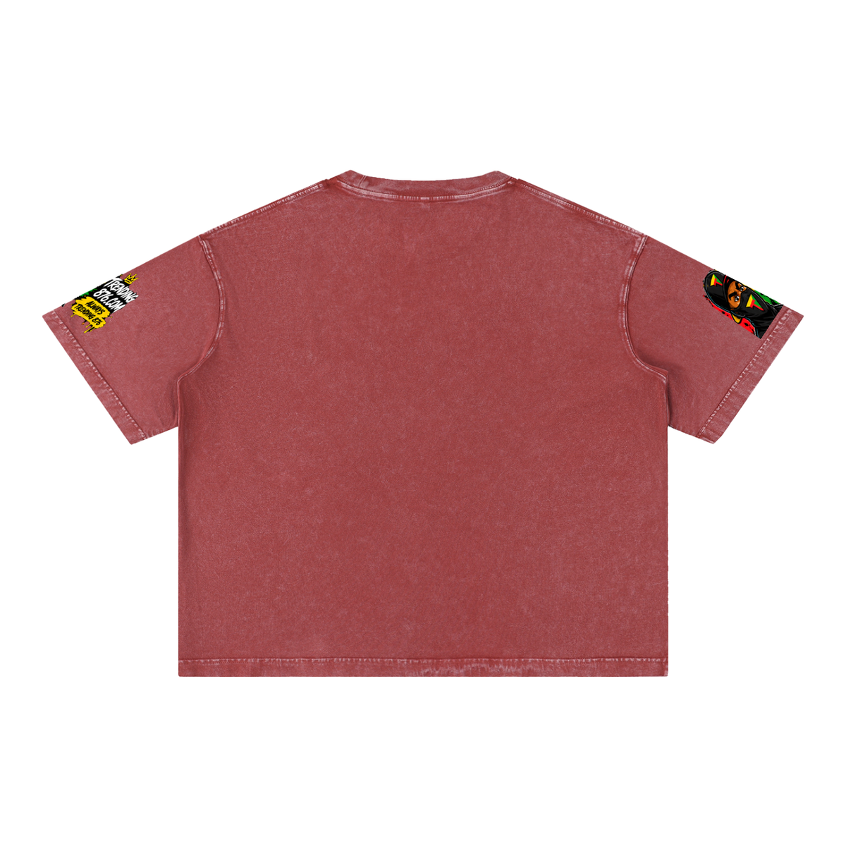Mineral Wash Boxy Cotton T-Shirt