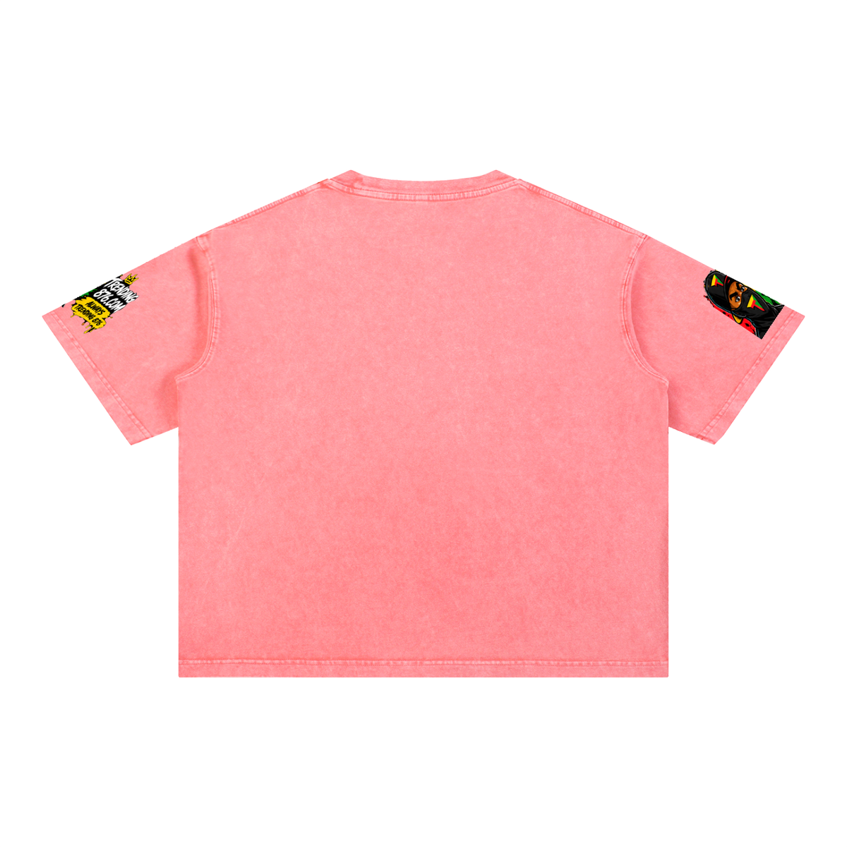Mineral Wash Boxy Cotton T-Shirt