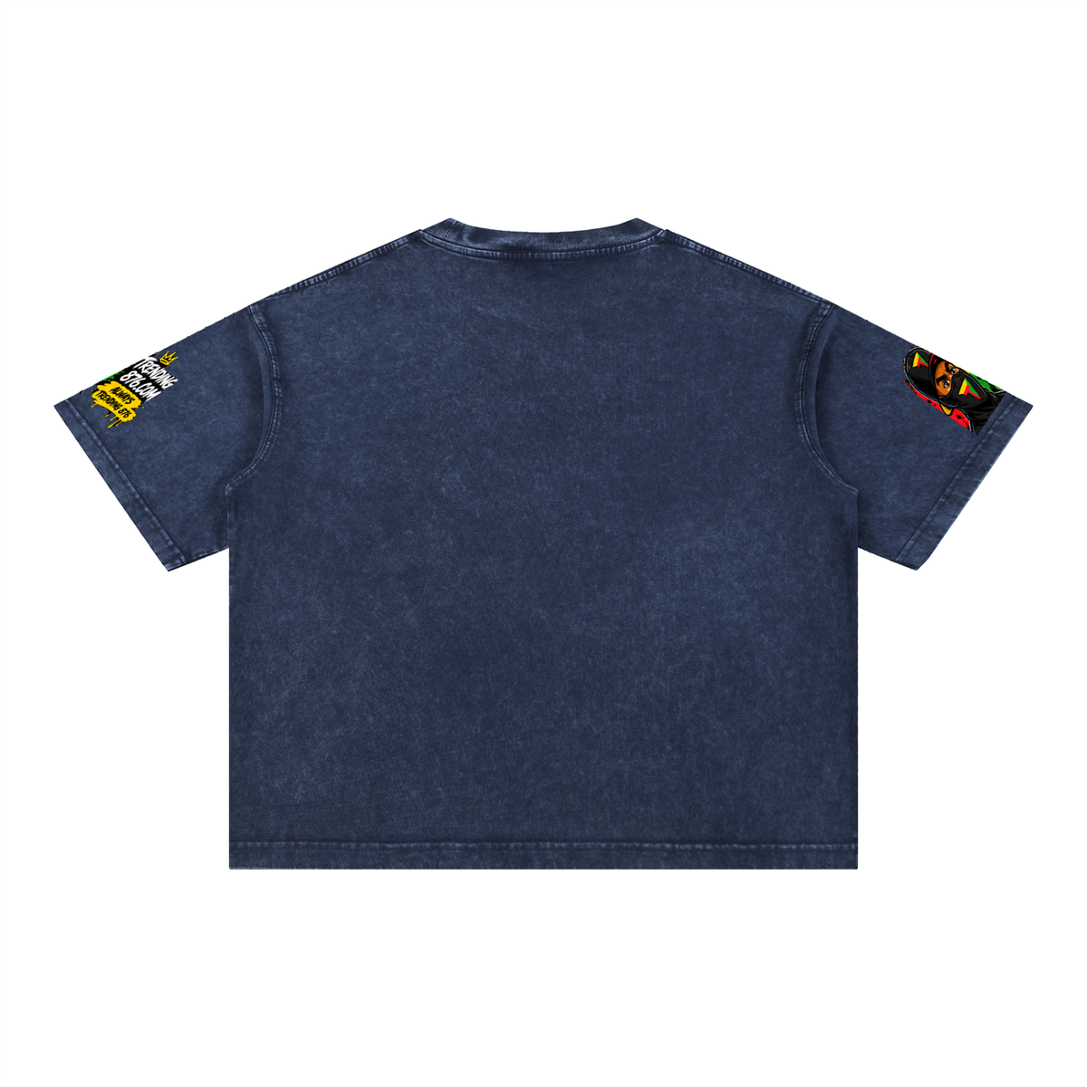 Mineral Wash Boxy Cotton T-Shirt