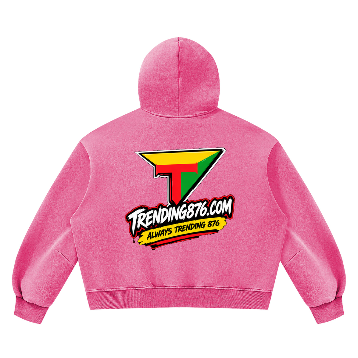 Unisex Vintage Wash Boxy Fleece Hoodie