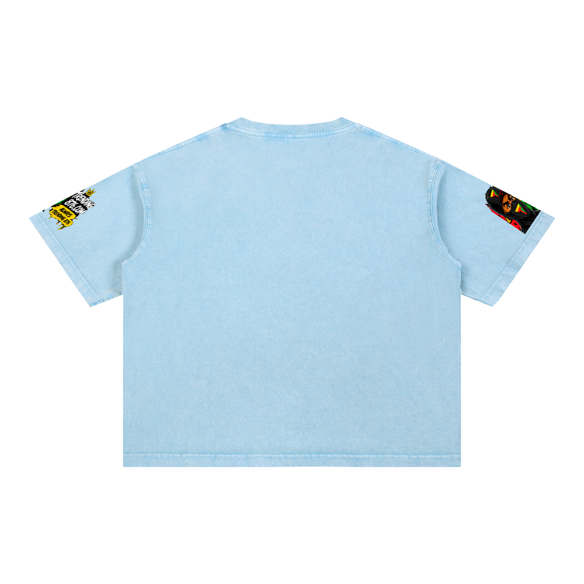 Mineral Wash Boxy Cotton T-Shirt