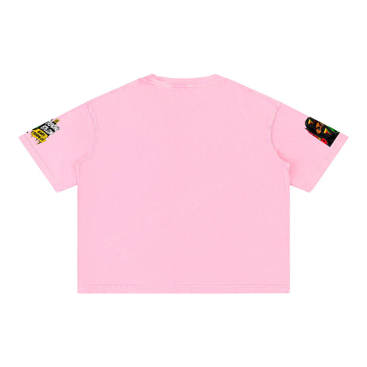 Mineral Wash Boxy Cotton T-Shirt