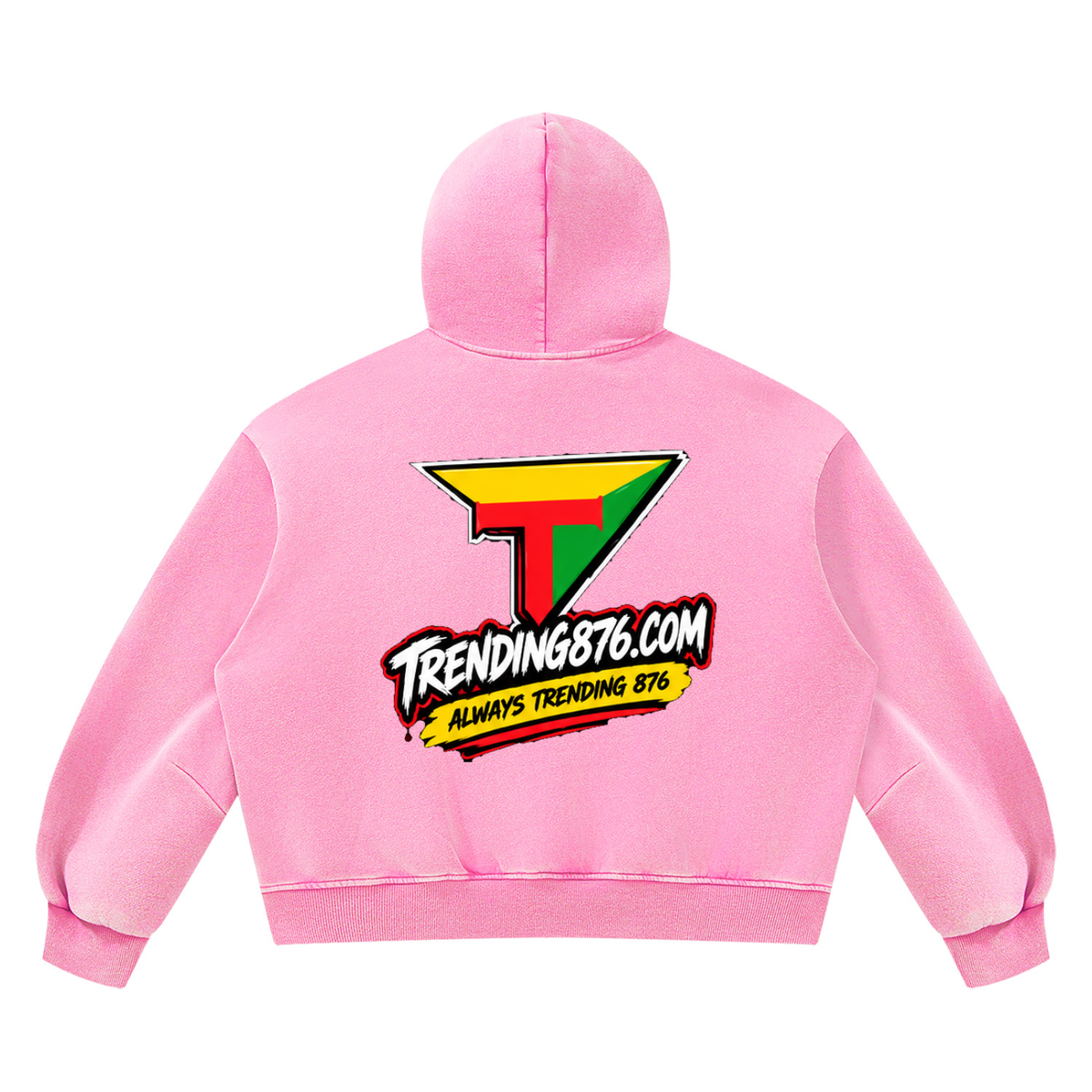 Unisex Vintage Wash Boxy Fleece Hoodie