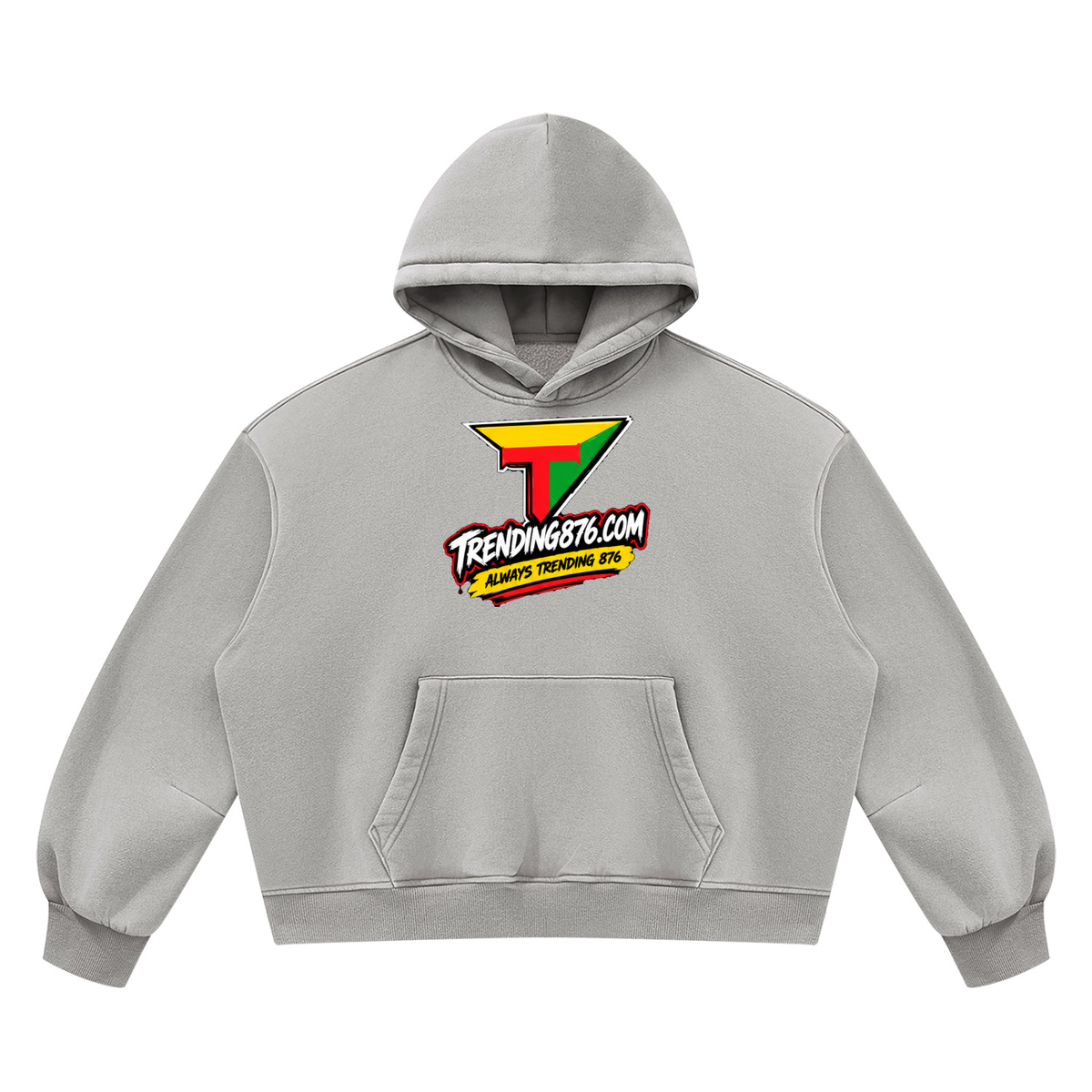 Unisex Vintage Wash Boxy Fleece Hoodie
