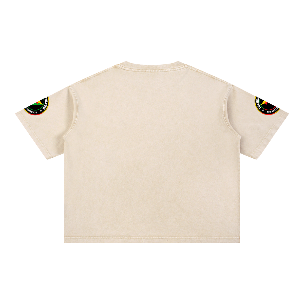 Mineral Wash Boxy Cotton T-Shirt