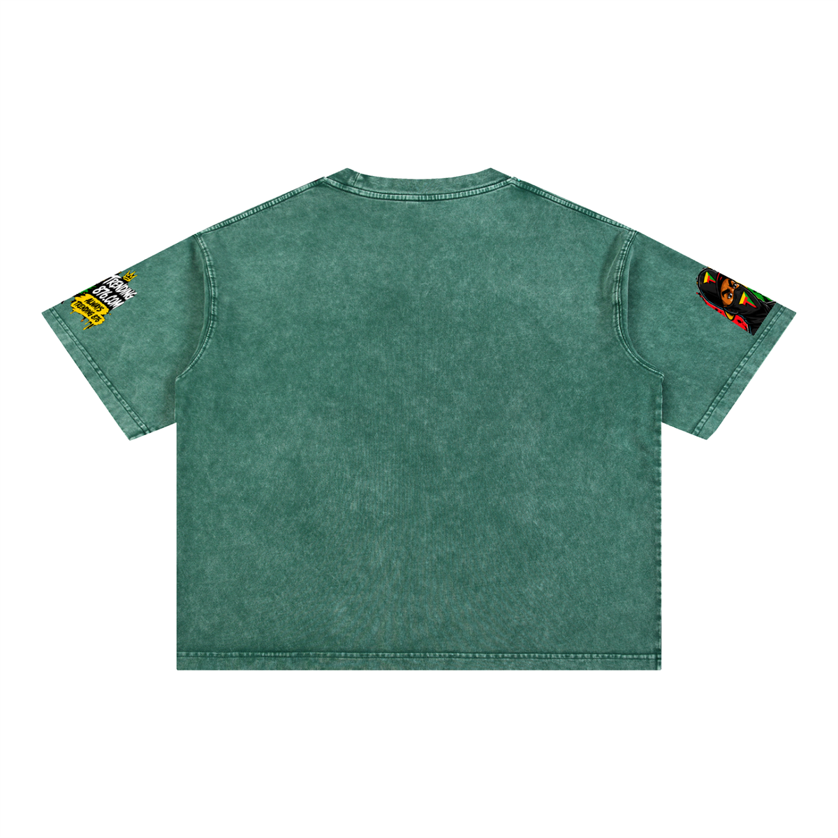 Mineral Wash Boxy Cotton T-Shirt