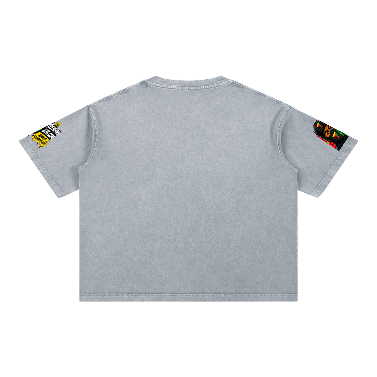 Mineral Wash Boxy Cotton T-Shirt
