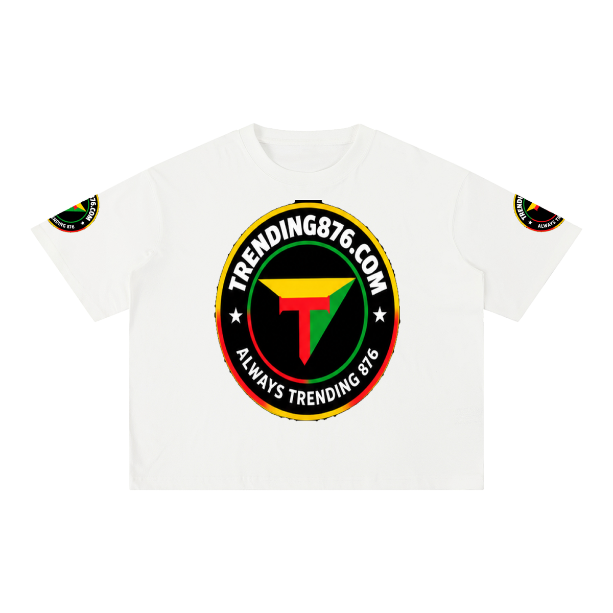 Mineral Wash Boxy Cotton T-Shirt